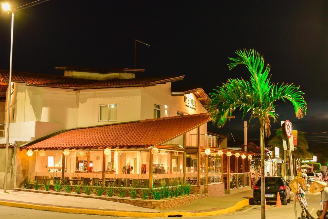 Le Soleil Pousada E Restaurante Прайя-ду-Франсес Экстерьер фото